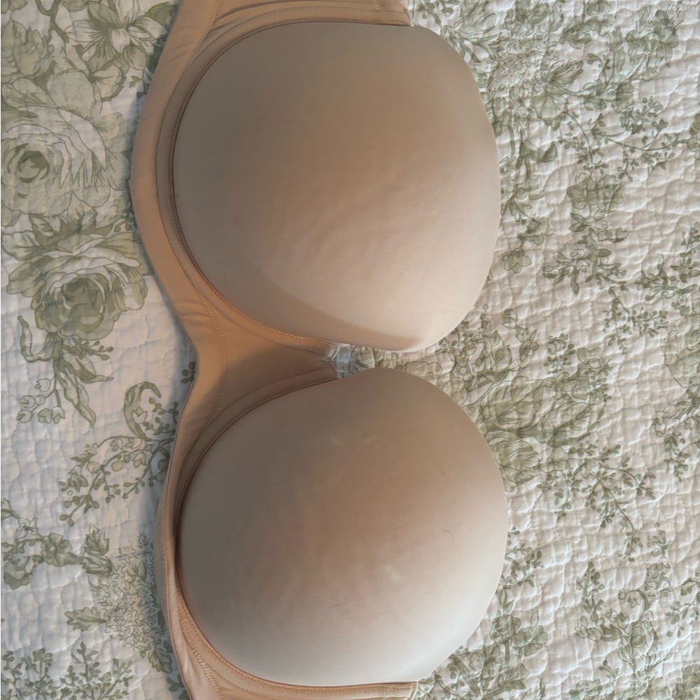 Nude Strapless T-Shirt Bra - Classic Smooth Support Wacoal